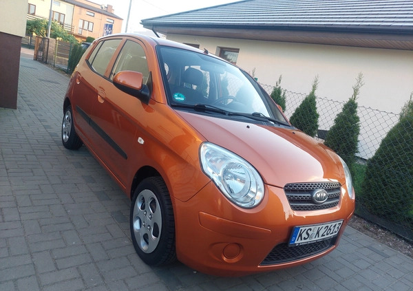 Kia Picanto cena 10900 przebieg: 74000, rok produkcji 2008 z Wągrowiec małe 79